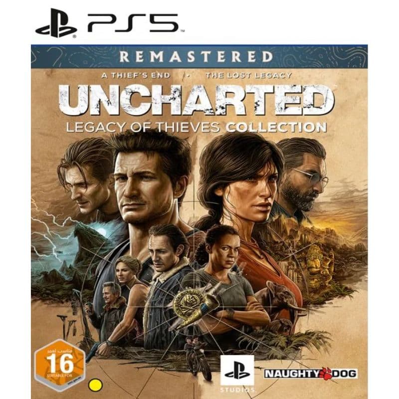 Uncharted Legacy Of Thieves Collection Remastered Game For PS5 - Games Voucher Code