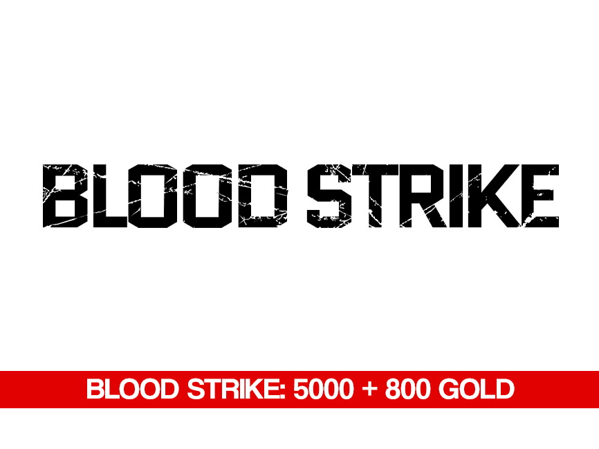 Blood Strike: 5000 + 800 Gold - Blood Strike Voucher Code