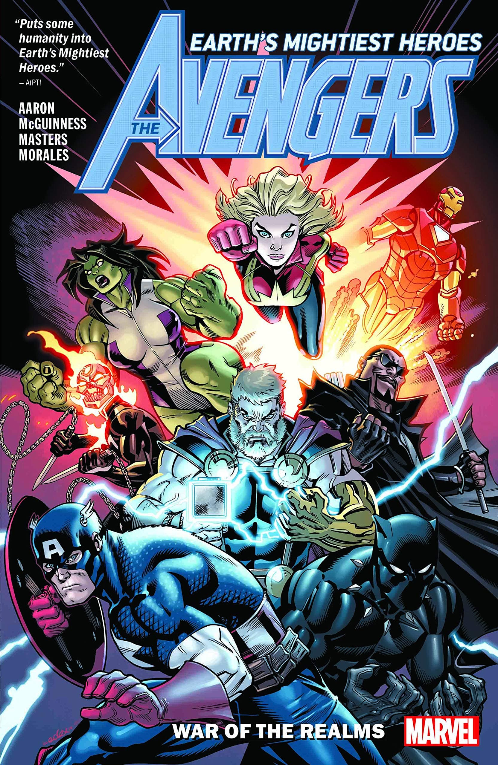 Avengers By Jason Aaron Vol 4 War of the Realms TPB — Marvel Comics