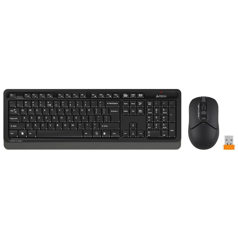 A4Tech Fstyler FG1012S 2.4G Wireless Desktop Keyboard & Mouse Set Combo With Official Warranty - Gaming Keyboard & Mouse Voucher Code