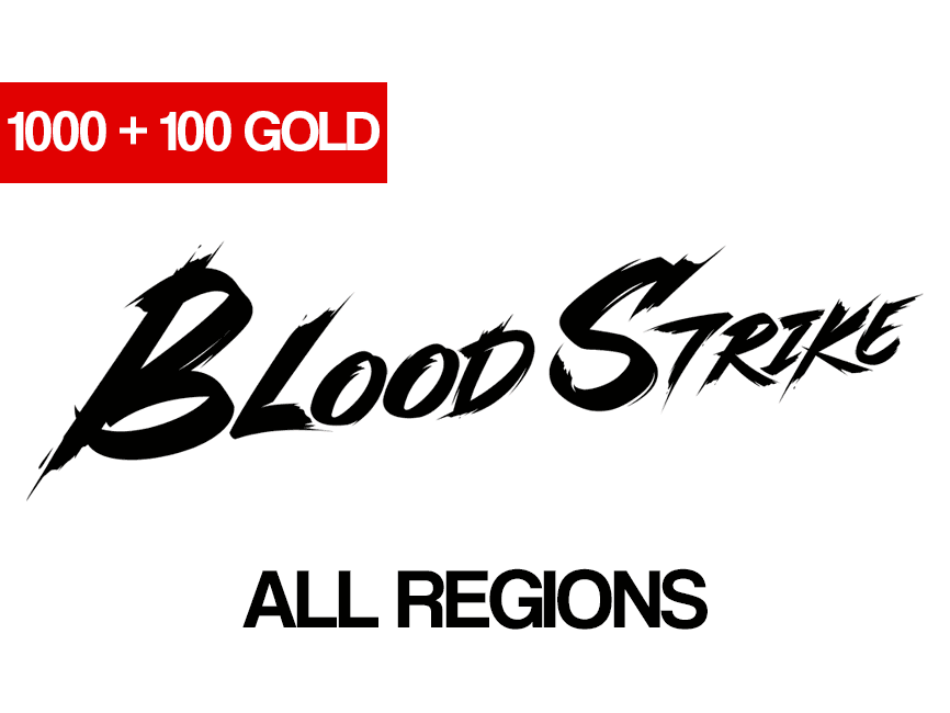 Blood Strike: 1000 + 100 Gold - Blood Strike Voucher Code