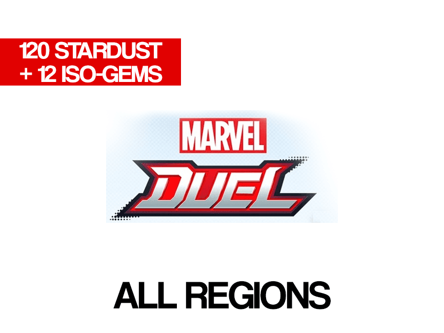 Marvel Duel: 120 Stardust + 120 Iso-gems - Marvel Duel Voucher Code