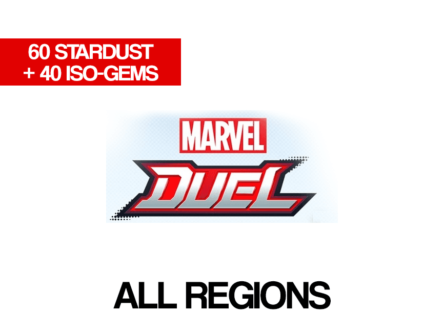 Marvel Duel: 60 Stardust + 40 Iso-gems - Marvel Duel Voucher Code