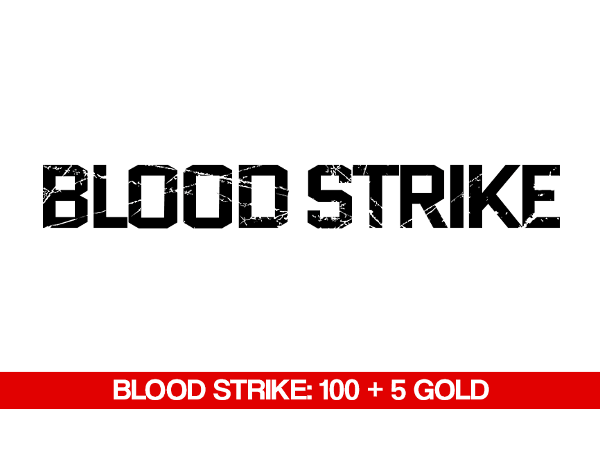 Blood Strike: 100 + 5 Gold - Blood Strike Voucher Code
