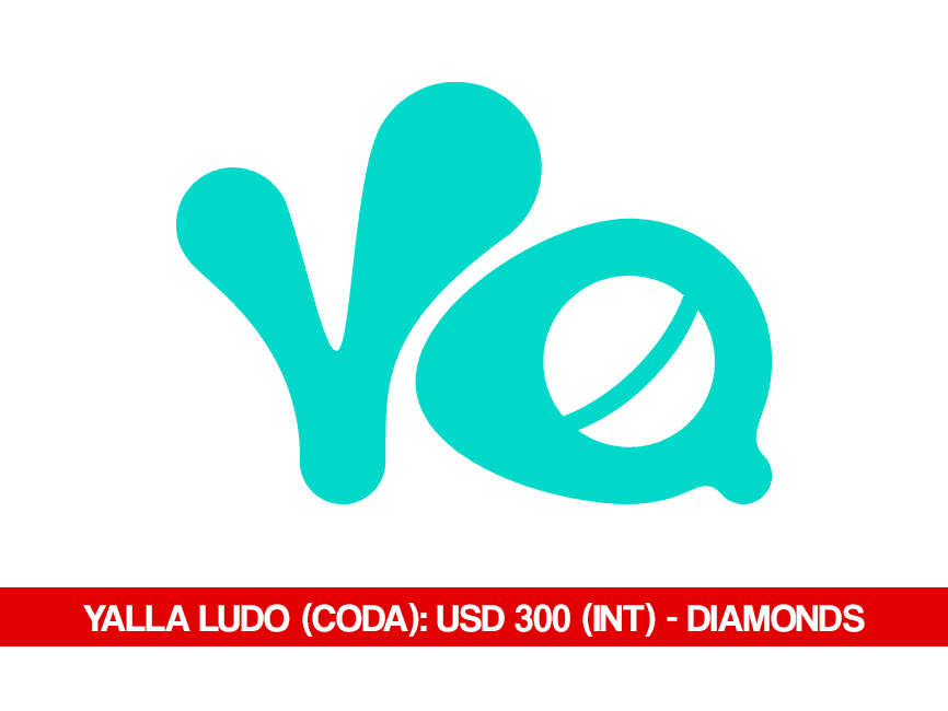 Yalla Ludo: USD 300 (INT) - Diamonds - Yalla Ludo Voucher Code