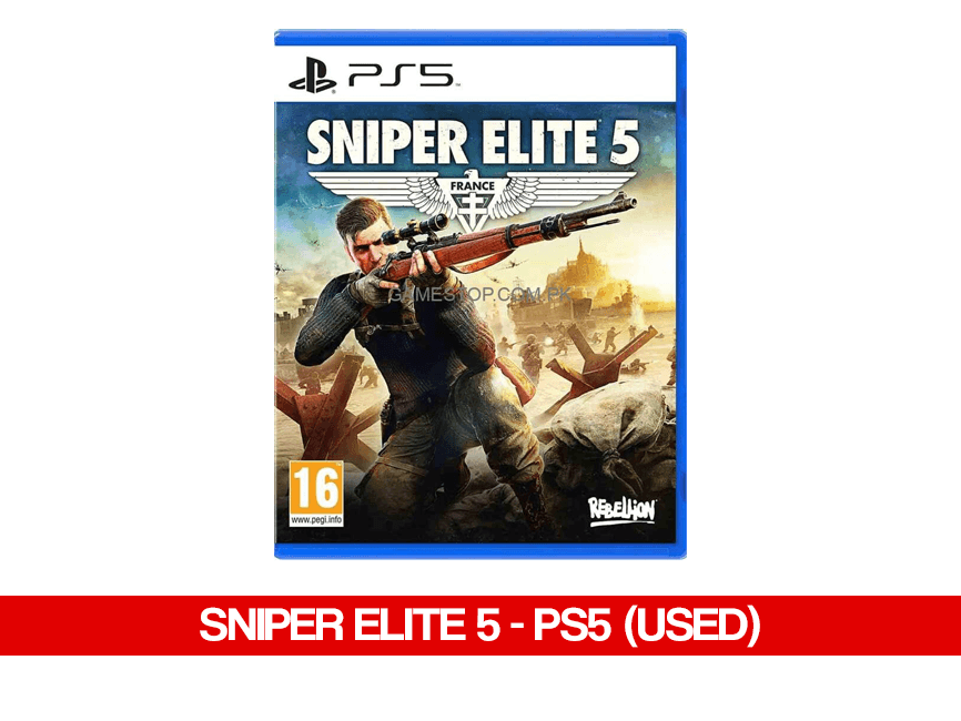 SNIPER ELITE 5 - USED - PS5 - Games Voucher Code