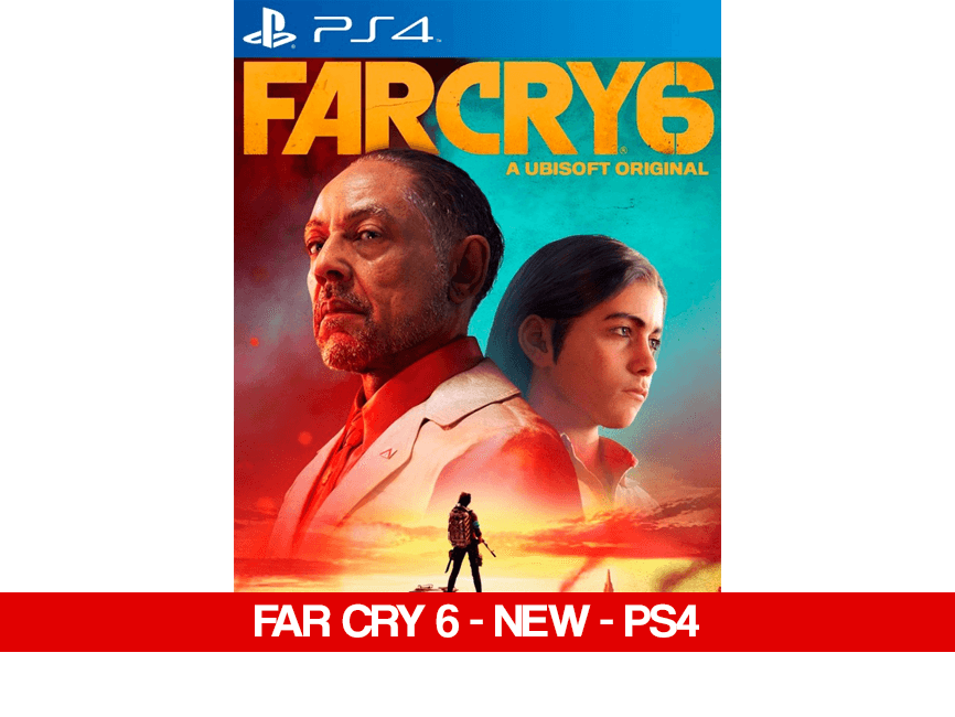 FAR CRY 6 - NEW - PS4 - Games Voucher Code