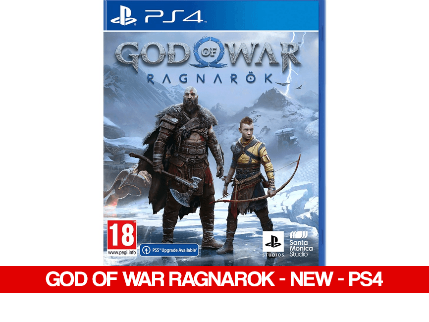 GOD OF WAR RAGNAROK - NEW - PS4 - Games Voucher Code