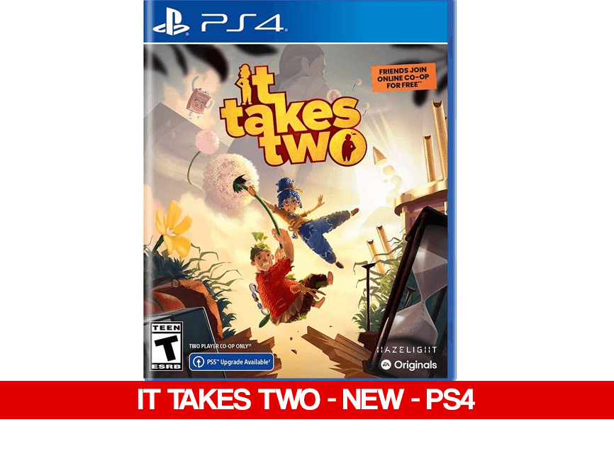 IT TAKES TWO - NEW - PS4 - Games Voucher Code