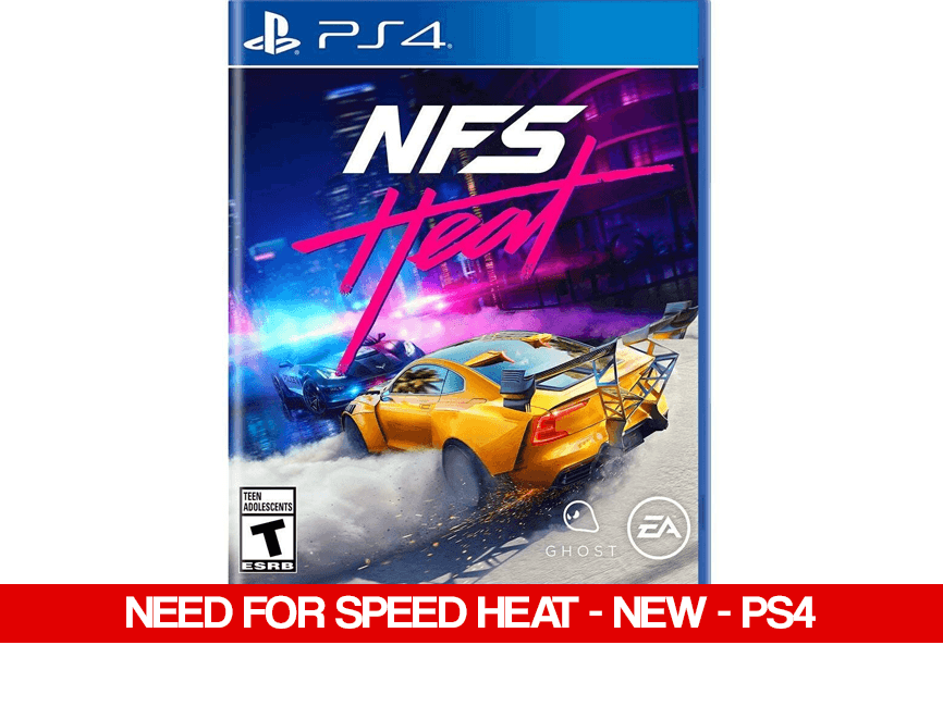 NEED FOR SPEED HEAT - NEW - PS4 - Games Voucher Code
