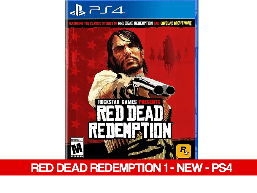 RED DEAD REDEMPTION 1 - NEW - PS4 - Games Voucher Code