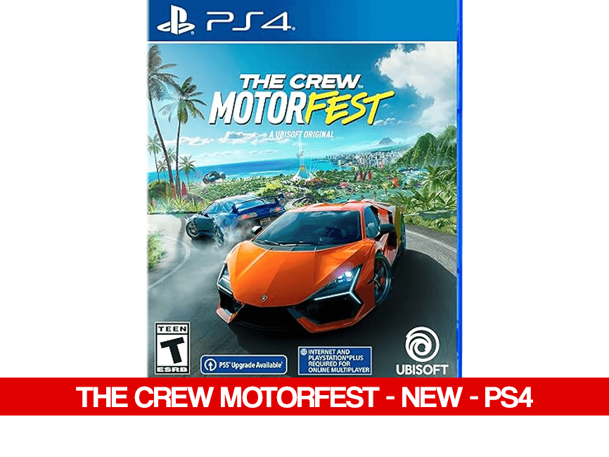 THE CREW MOTORFEST - NEW - PS4 - Games Voucher Code