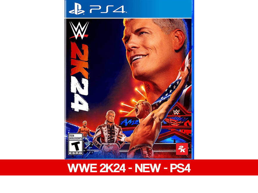 WWE 2K24 - NEW - PS4 - Games Voucher Code