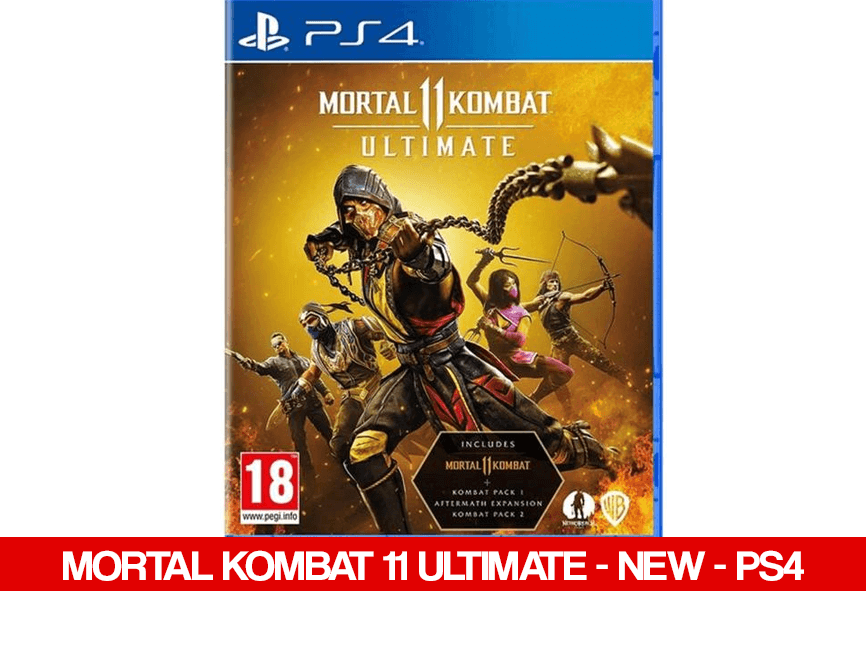 MORTAL KOMBAT 11 ULTIMATE - NEW - PS4 - Games Voucher Code