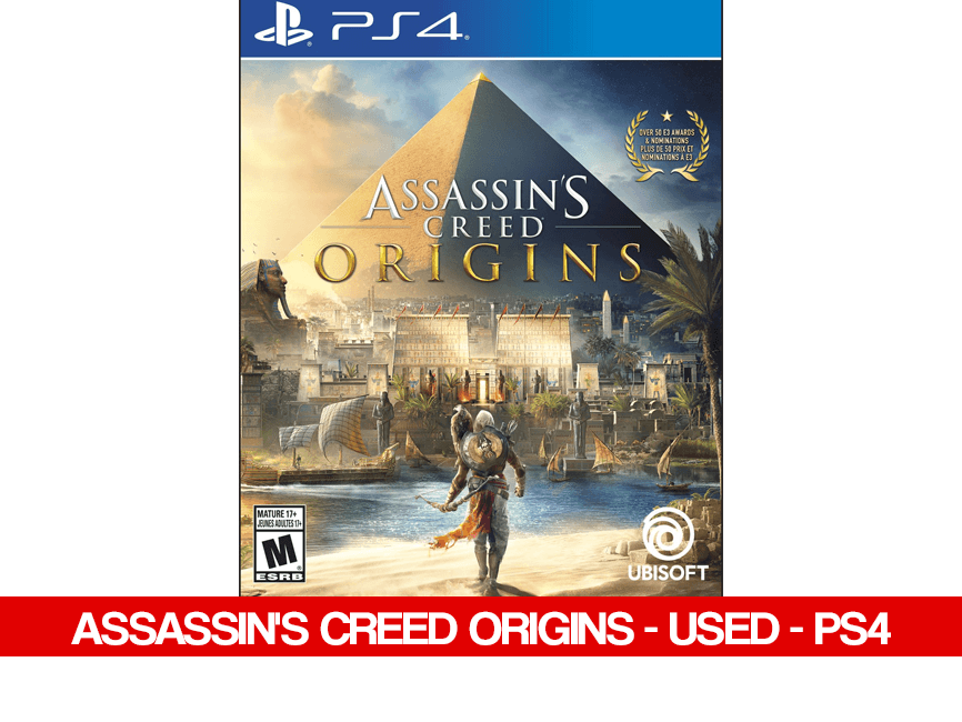 ASSASSIN'S CREED ORIGINS - USED - PS4 - Games Voucher Code