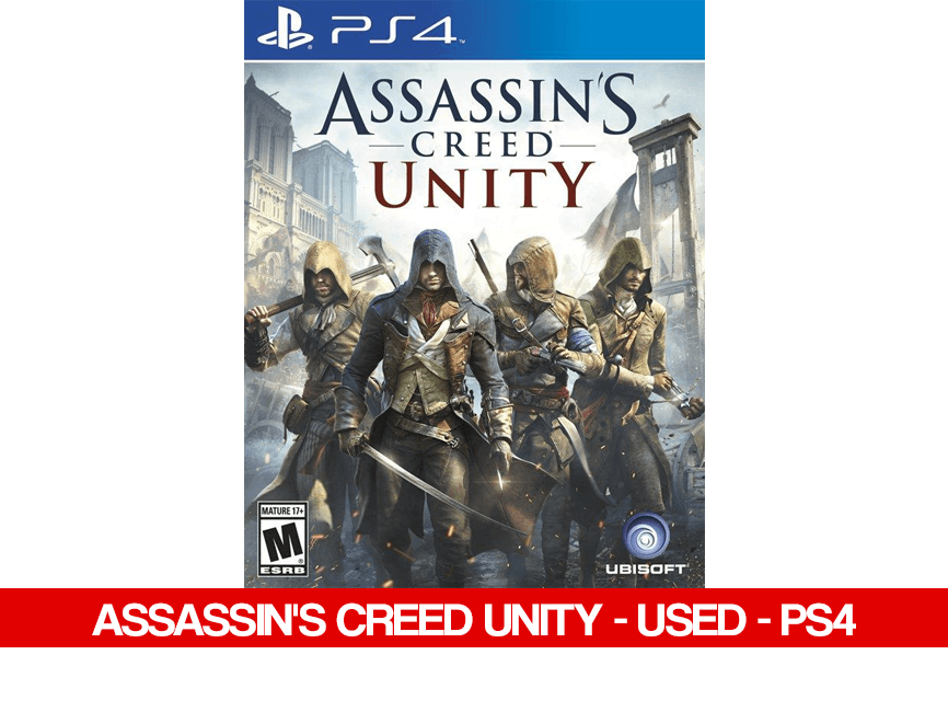 ASSASSIN'S CREED UNITY - USED - PS4 - Games Voucher Code