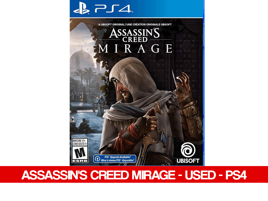 ASSASSIN'S CREED MIRAGE - USED - PS4 - Games Voucher Code