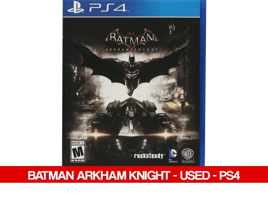 BATMAN ARKHAM KNIGHT - USED - PS4 - Games Voucher Code