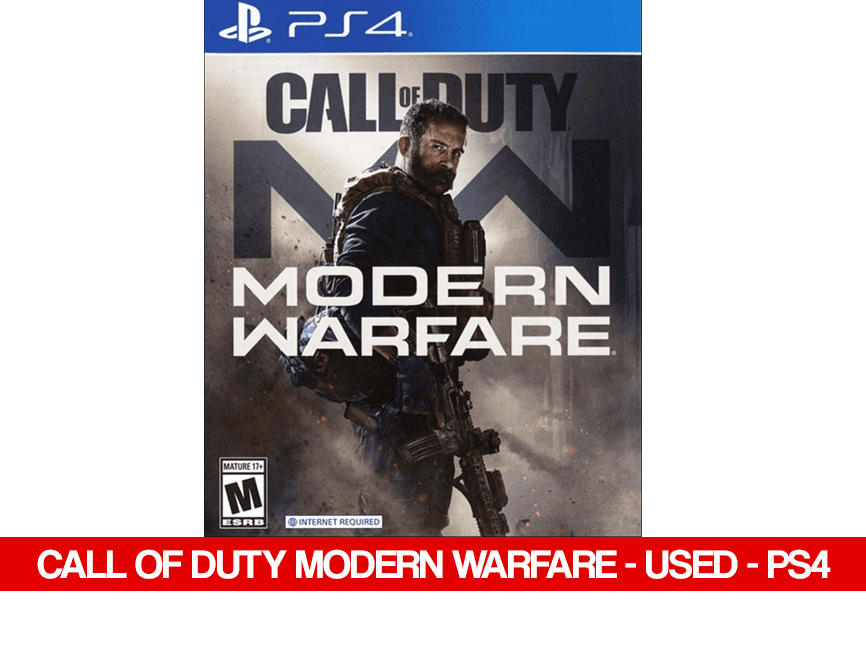 CALL OF DUTY MODERN WARFARE - USED - PS4 - Games Voucher Code