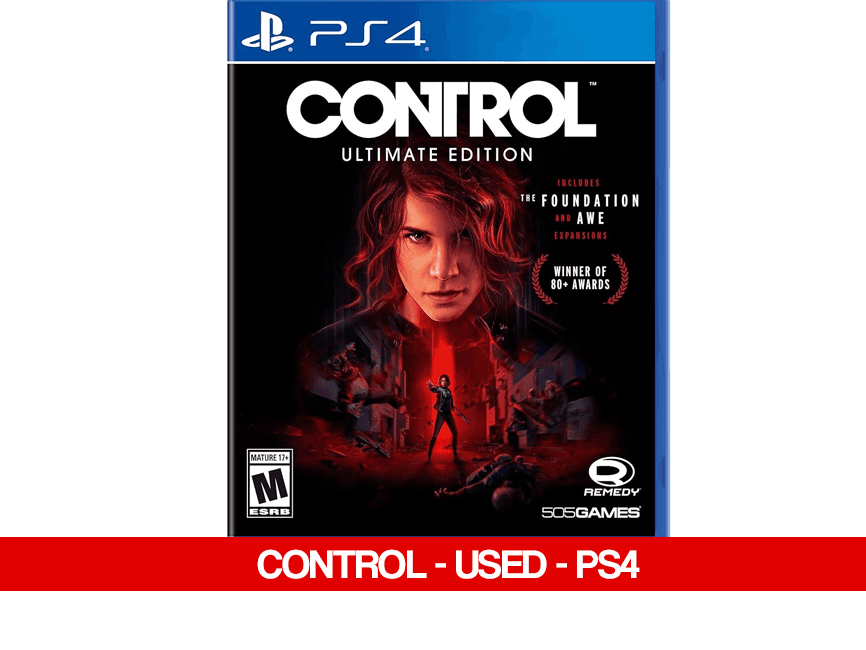 CONTROL - USED - PS4 - Games Voucher Code