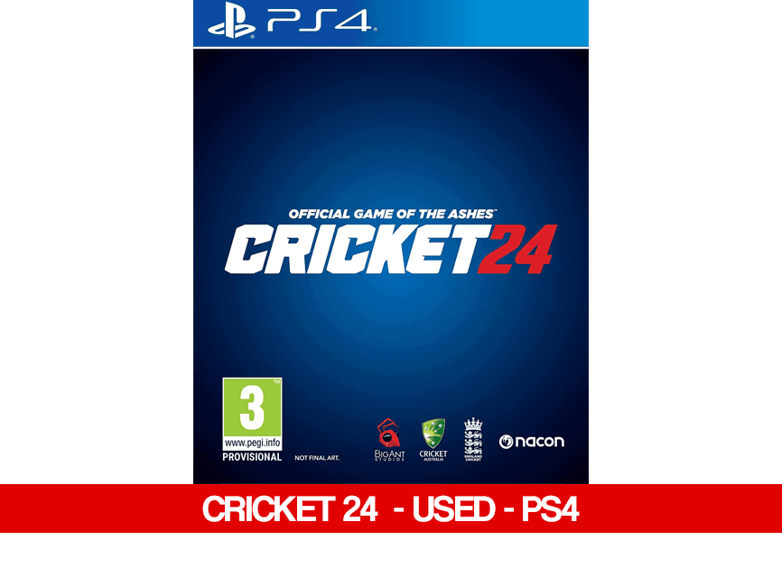 CRICKET 24 - USED - PS4 - Games Voucher Code