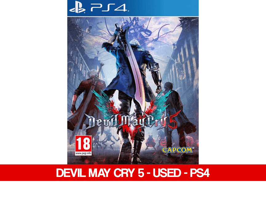 DEVIL MAY CRY 5 - USED - PS4 - Games Voucher Code