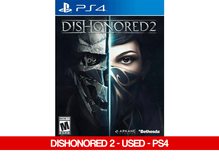 DISHONORED 2 - USED - PS4 - Games Voucher Code