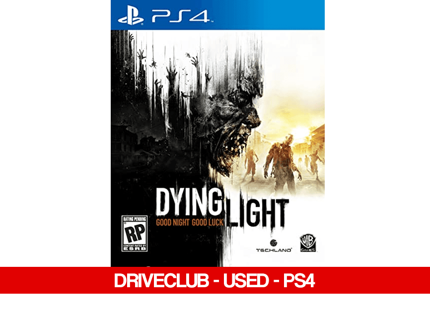 DYING LIGHT - USED - PS4 - Games Voucher Code