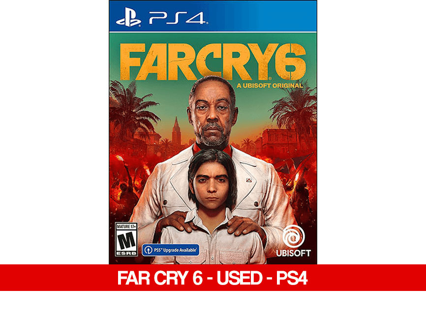 FAR CRY 6 - USED - PS4 - Games Voucher Code