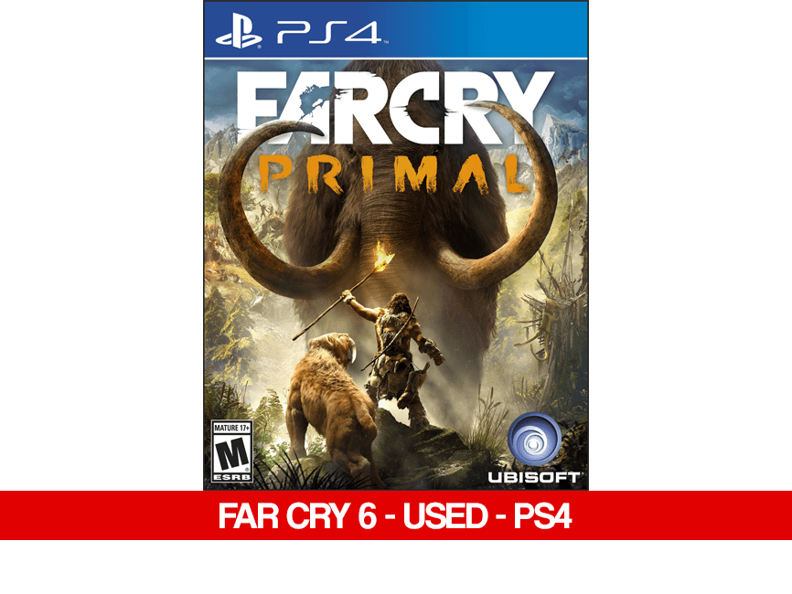 FAR CRY PRIMAL - USED - PS4 - Games Voucher Code
