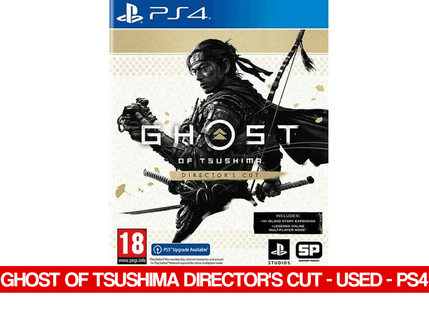 GHOST OF TSUSHIMA DIRECTOR'S CUT - USED - PS4 - Games Voucher Code