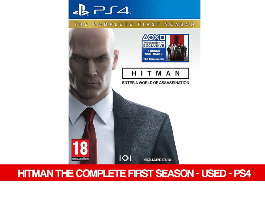 HITMAN THE COMPLETE FIRST SEASON - USED - PS4 - Games Voucher Code
