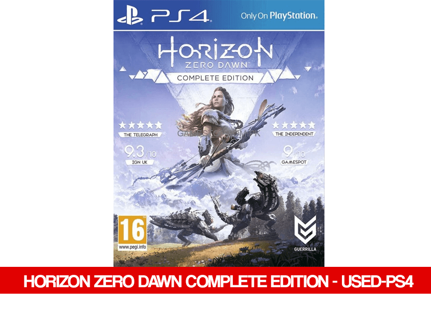 HORIZON ZERO DAWN COMPLETE EDITION - USED-PS4 - Games Voucher Code