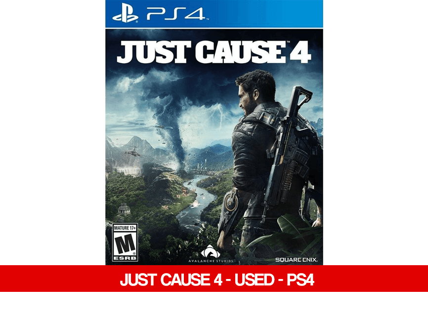JUST CAUSE 4 - USED - PS4 - Games Voucher Code