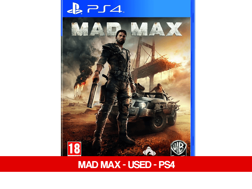 MAD MAX - USED - PS4 - Games Voucher Code