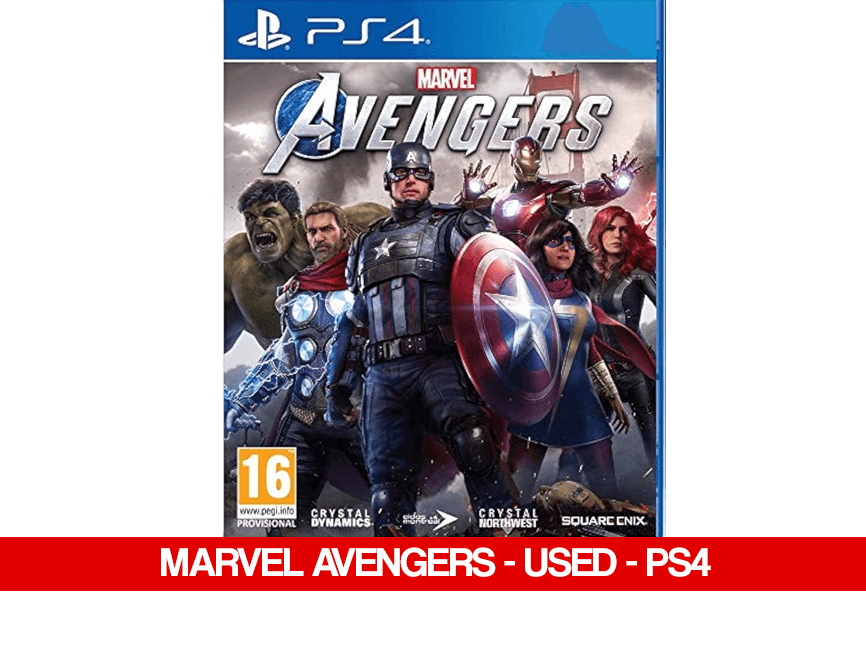 MARVEL AVENGERS - USED - PS4 - Games Voucher Code