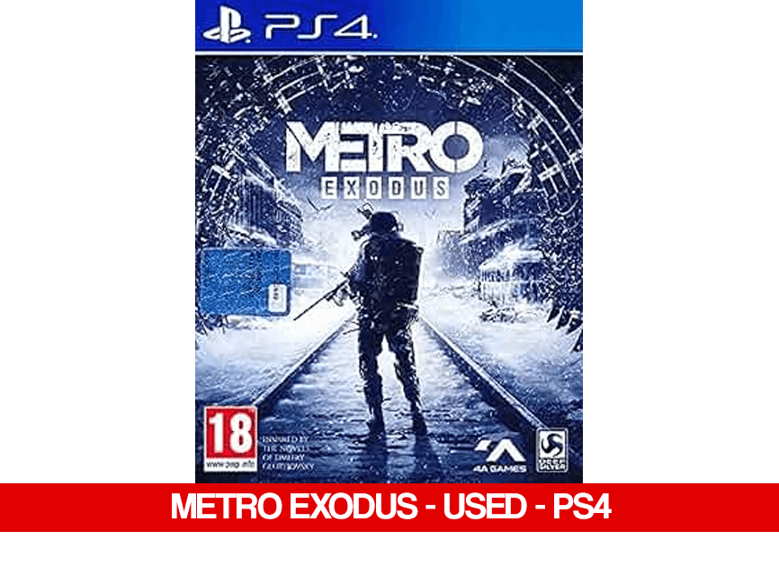 METRO EXODUS - USED - PS4 - Games Voucher Code