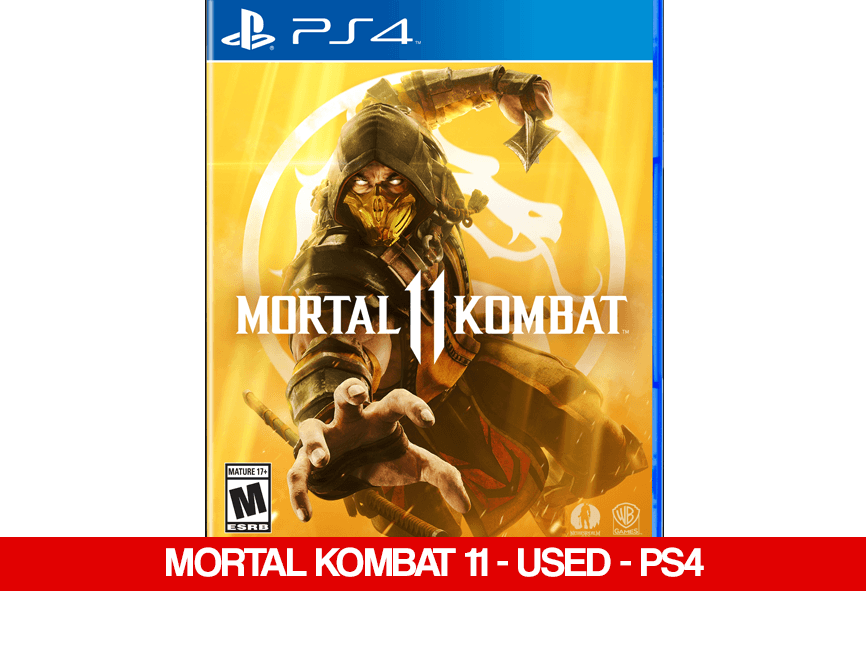 MORTAL KOMBAT 11 - USED - PS4 - Games Voucher Code
