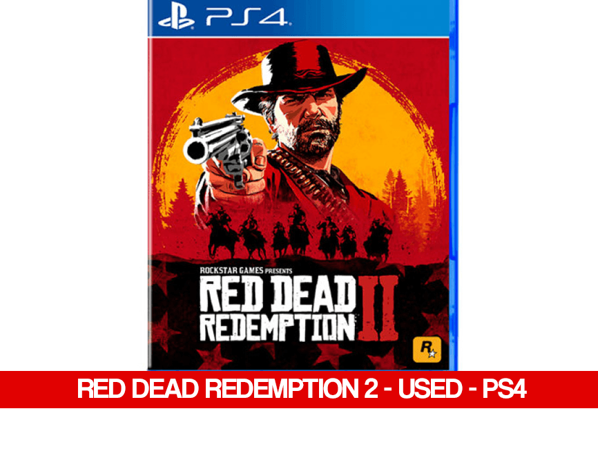 RED DEAD REDEMPTION 2 - USED - PS4 - Games Voucher Code