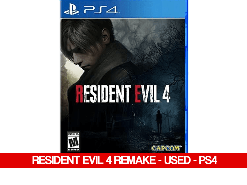 RESIDENT EVIL 4 REMAKE - USED - PS4 - Games Voucher Code