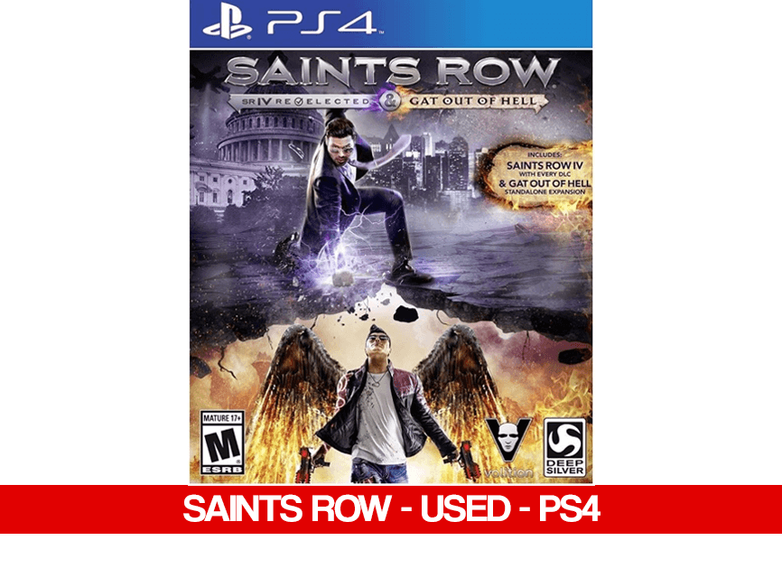 SAINTS ROW - USED - PS4 - Games Voucher Code