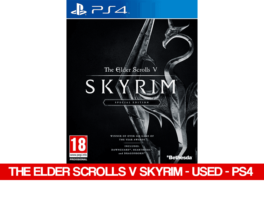 THE ELDER SCROLLS V SKYRIM - USED - PS4 - Games Voucher Code