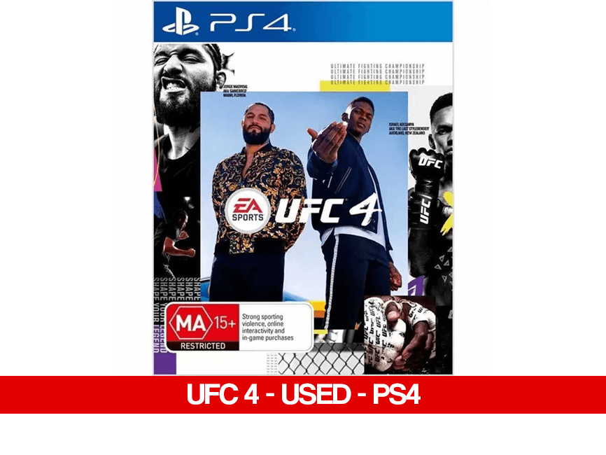 UFC 4 - USED - PS4 - Games Voucher Code
