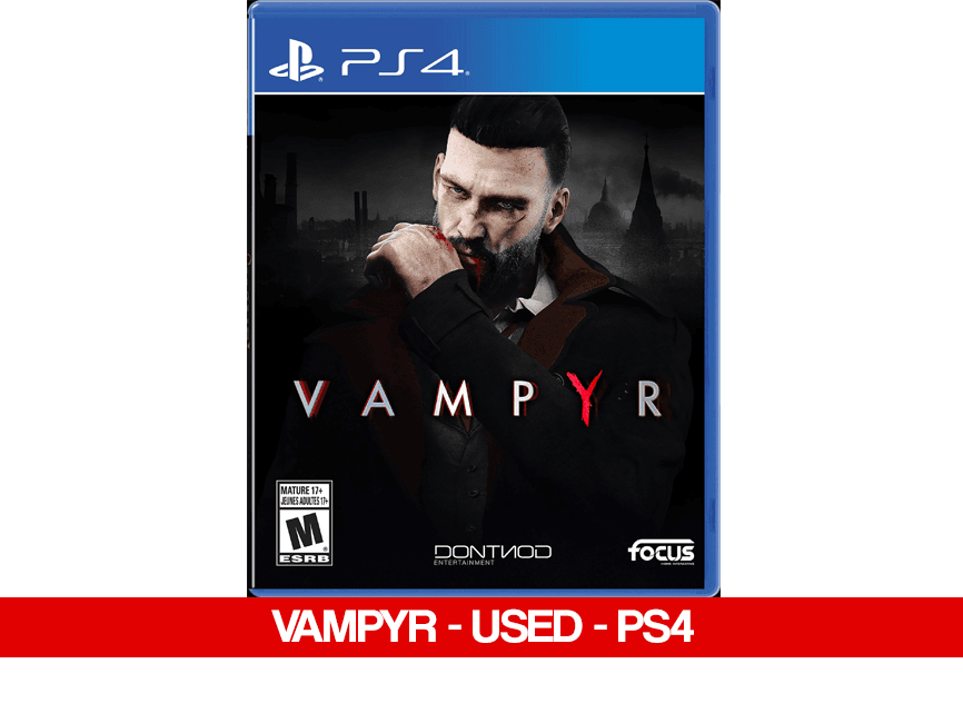 VAMPYR - USED - PS4 - Games Voucher Code
