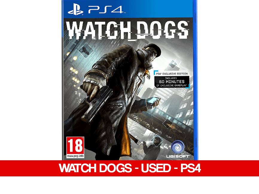 WATCH DOGS - USED - PS4 - Games Voucher Code