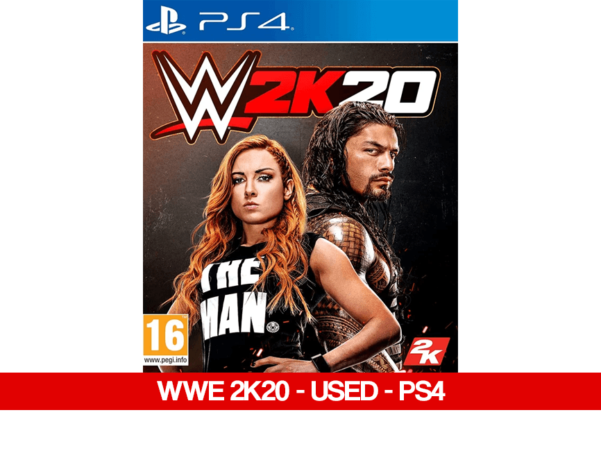 WWE 2K20 - USED - PS4 - Games Voucher Code