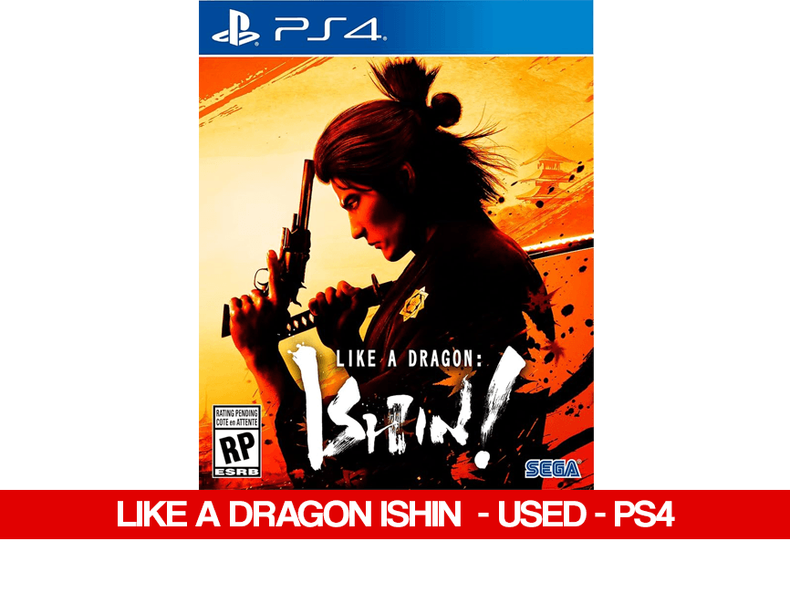 LIKE A DRAGON ISHIN - USED - PS4 - Games Voucher Code