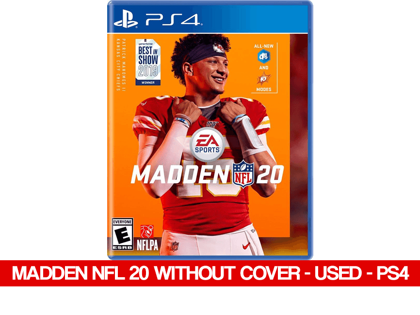 MADDEN NFL 20 WITHOUT COVER - USED - PS4 - Games Voucher Code