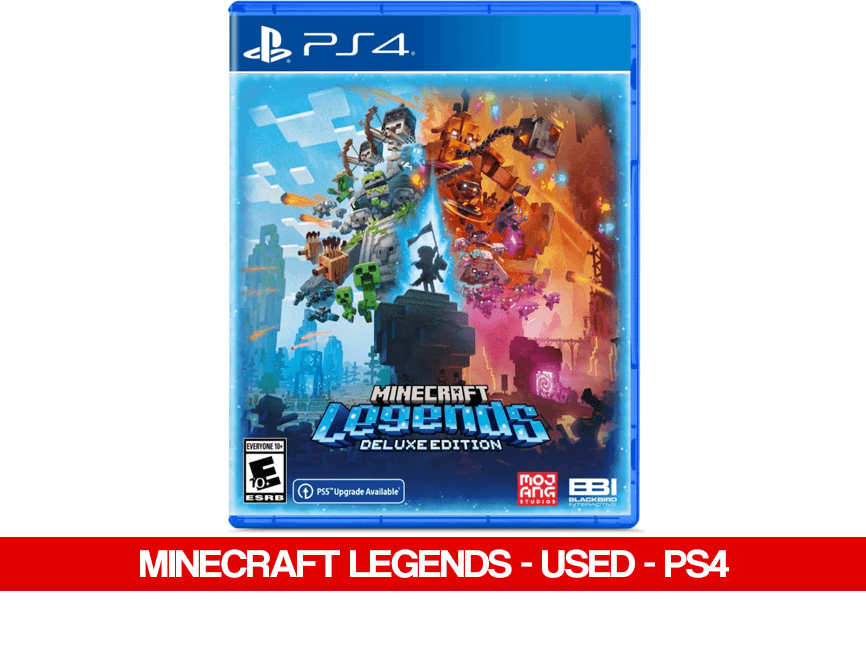 MINECRAFT LEGENDS - USED - PS4 - Games Voucher Code