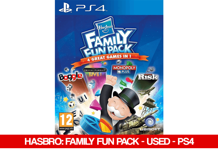 HASBRO: FAMILY FUN PACK - USED - PS4 - Games Voucher Code